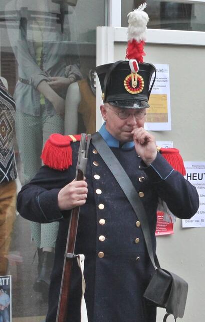 "Die Schützen mussten gute Zähne haben...".