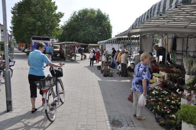 Wochenmarkt in Letter