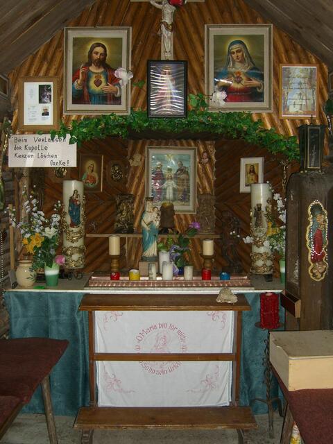 In der "Waldkapelle"