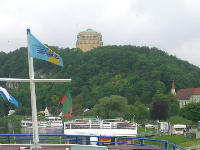 Blick auf die Befreiungshalle in Kelheim