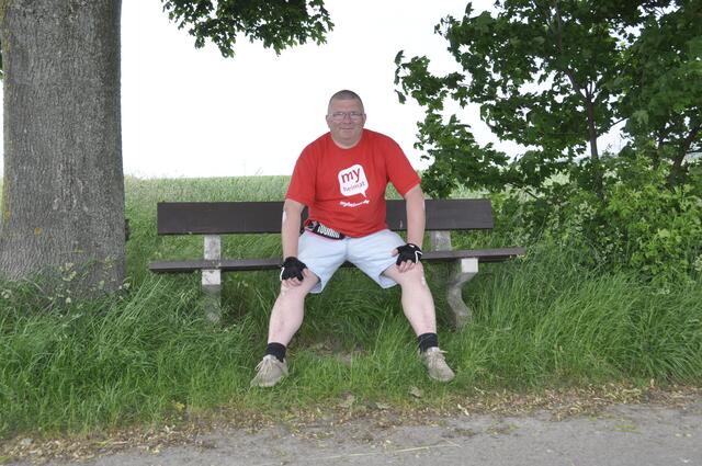 Man hat sich eine kleine Pause gegönnt.