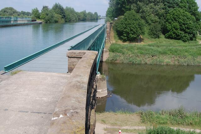 Mittellandkanal; Seelze (ältere Aufnahme)