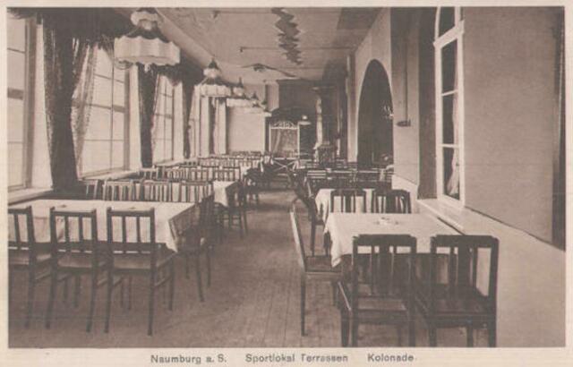 Naumburg a.S Sportlokal Terassen Kollonade