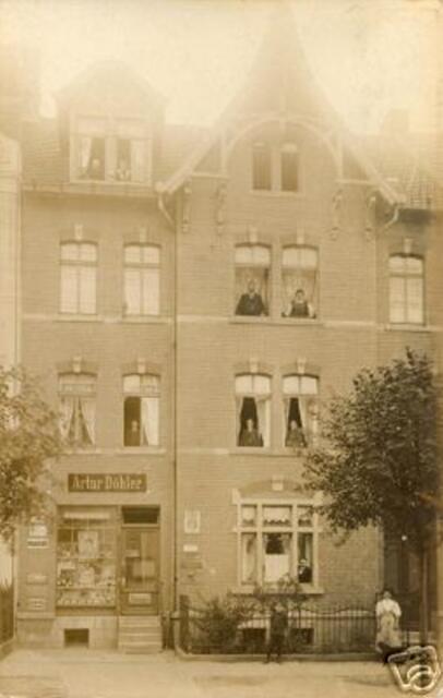 Naumburg Haus mit Laden A. Döhler 1913
