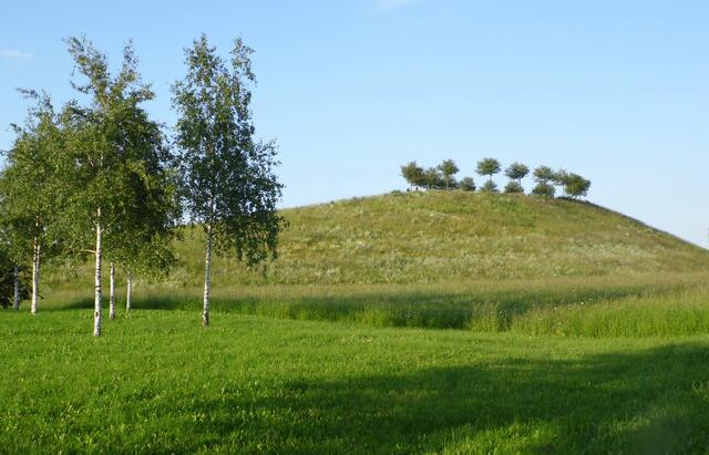 Die höchste Erhebung an der einzigen Straße, die den Kronsberg quert. Dort etwa stand früher die Bemeroder Mühle.