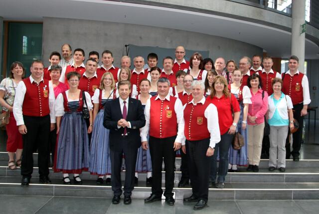 die schwäbische Trachtenkapelle mit Eduard Oswald