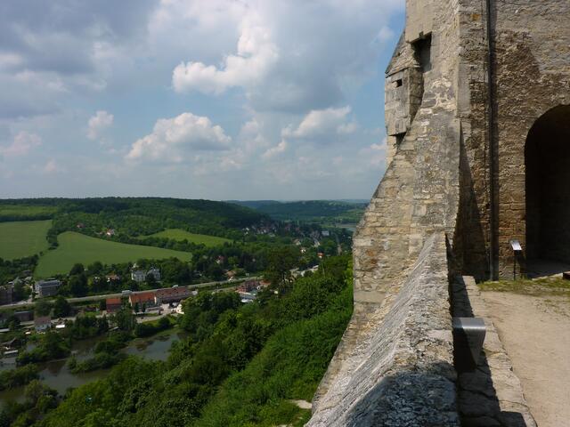 Blick von der Neuenburg in die Unstrutlandschaft