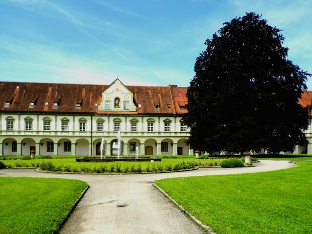 Innenhof der Anlage