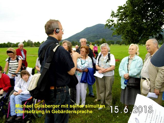 Michael Geisberger in Aktion