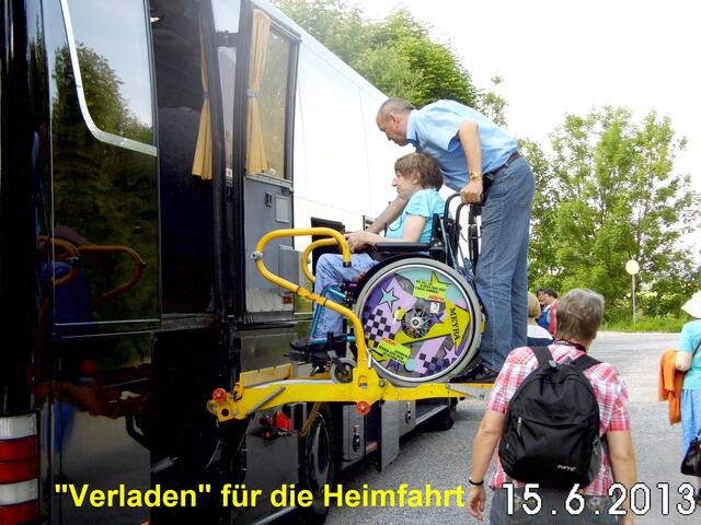 und wieder geht es heimwärts