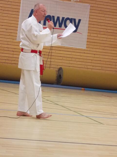 Moderation durch Shihan Gerold Käßler