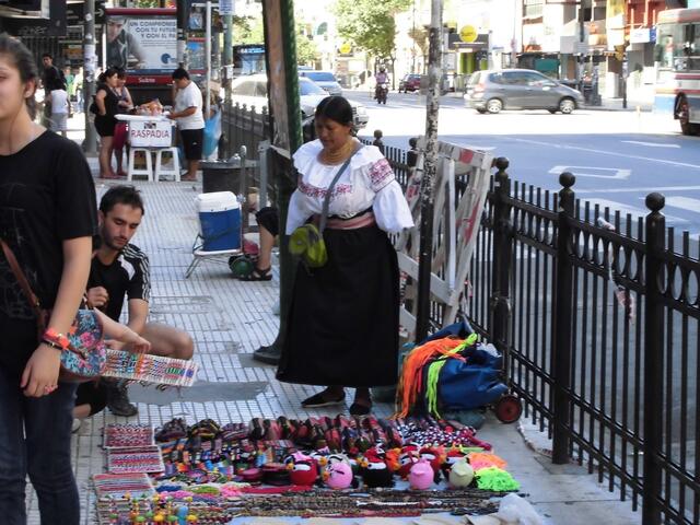 Strassenmarkt in San Telmo