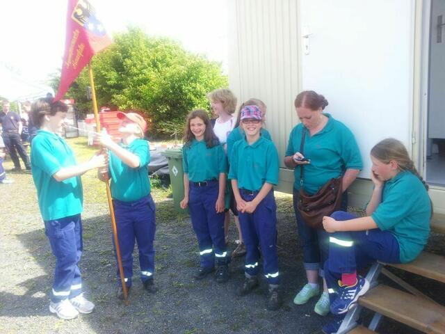 Warten auf die Siegerehrung