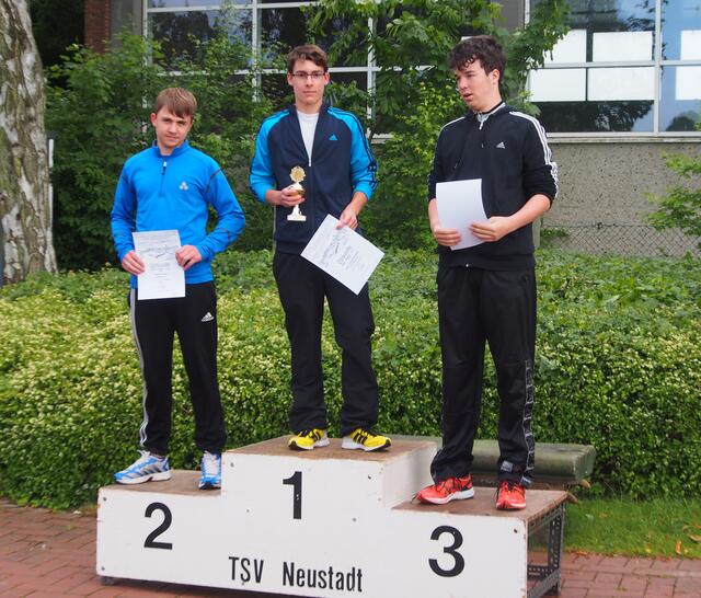 Platz 2 für Kevin Haug ...