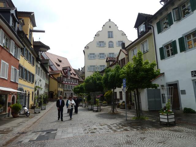 Ein Blick zurück in die vorherige Straße.