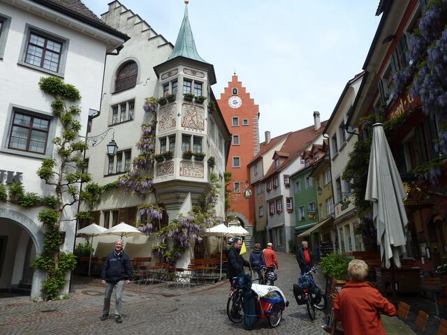 Der Marktplatz und das Hotel zum Bären.