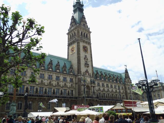 Das Hamburger Rathaus