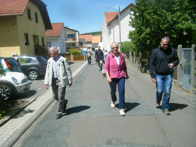 ..denn es ist sehr warm und der Weg noch lang...