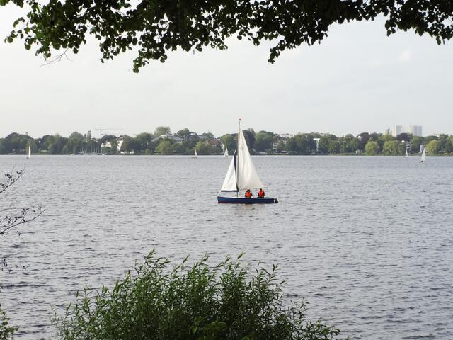 Blick über die Alster