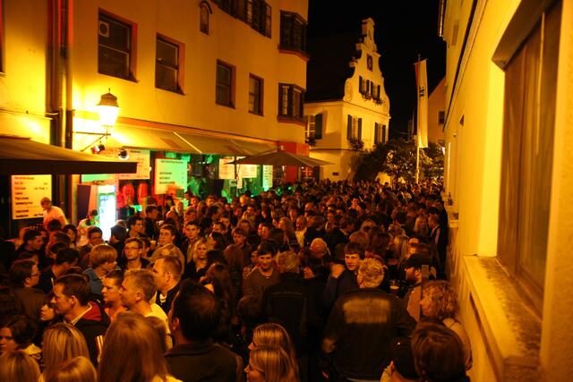 Die "Diskomeile" in der Hubmannstraße