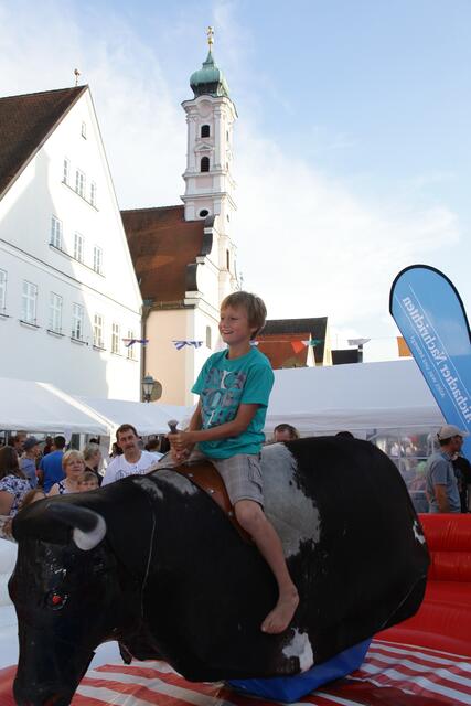 Spaß beim Bull-Riding
