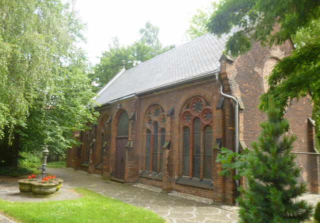 Predigthalle jüdischer Friedhof An der Strangriede
