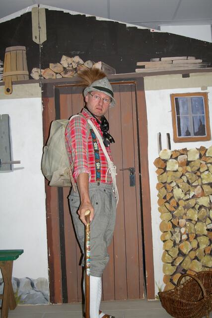 Peter Stinauer in seiner Rolle als der "Preiss"