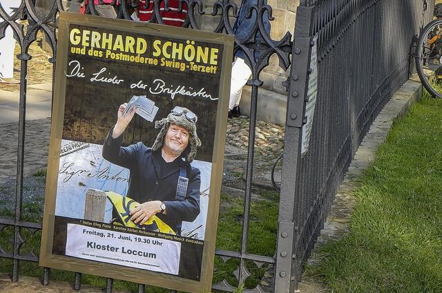 Kloster Loccum Gerhard Schöne gab ein Konzert anlässlich der Veranstaltungen zum 850jährigen Bestehen