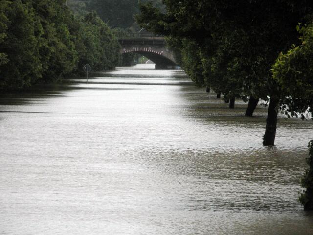 Soweit das Auge reicht - nur Wasser! | Foto: Karl-Heinz Theml aus Naumburg (Saale)
