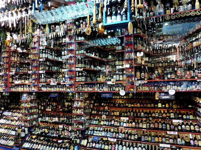 Bierflaschensammlung