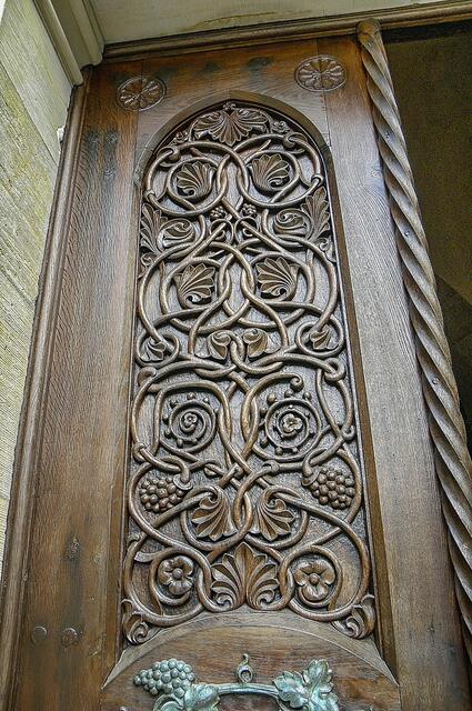 Kloster Loccum - Detail der Eingangstür