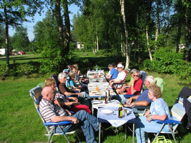 In Erwartung des Abendessens
