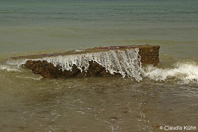 Wie das Wasser vom Stein läuft