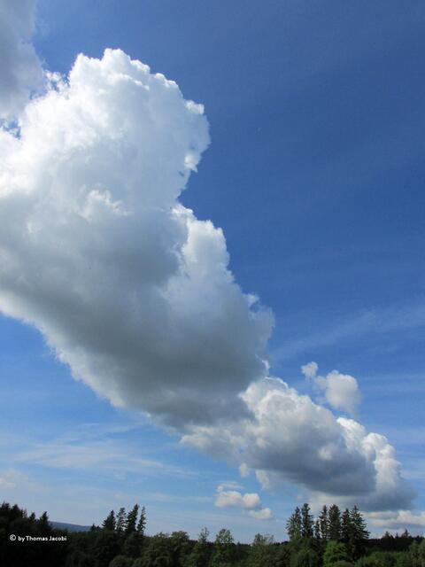 Ein Wolkenwurm. :-)