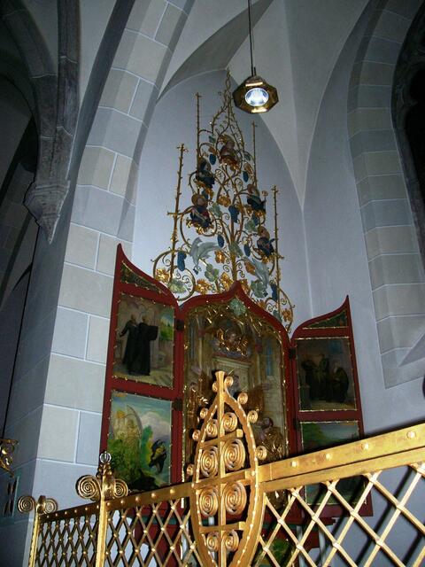 Benediktusaltar der Abteikirche Sankt Ottilien