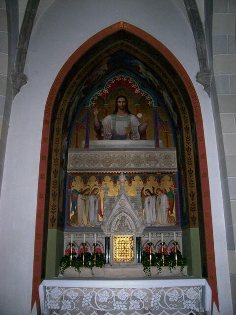 Sakramentsaltar der Abteikirche Sankt Ottilien