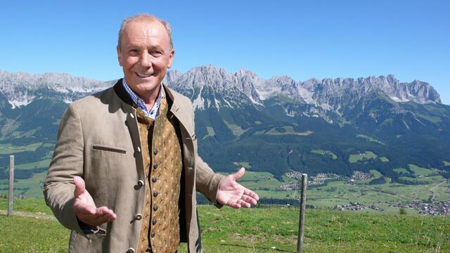 Michael Harles vor dem Wilden Kaiser | Foto: Axel Scherübel