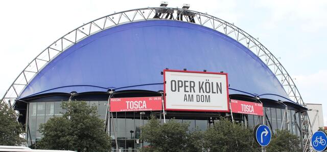 Der Musical Dom wird aktuell von der Kölner Oper genutzt, da diese renoviert wird