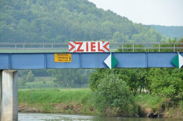 nicht mehr weit bis Hamburg