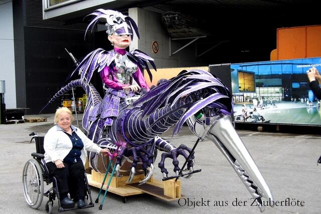 das auch, aber nicht der Rollstuhl