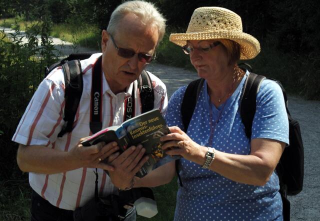 Bürgerreporter Adalbert Birkhofer und Maria Voigt recherchieren noch