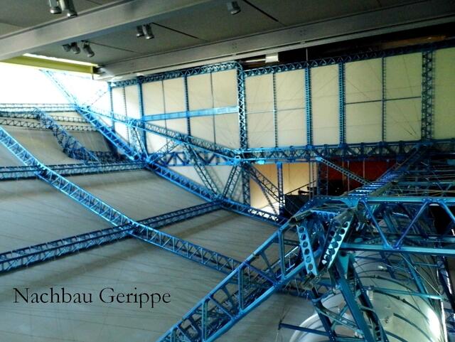 Nachbau Zeppelin Gerippe