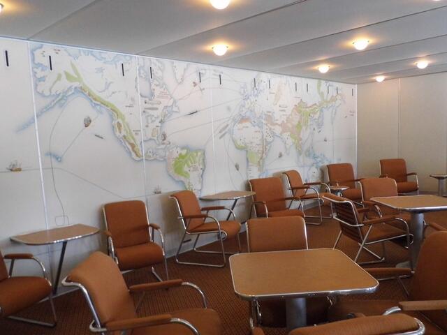 Nachbau des Salons im Zeppelin A-Deck