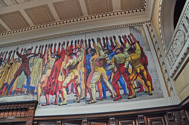 Gemalt im Stil seiner Zeit ...