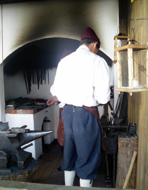 Dem Schmied wirds so schnell nicht kalt