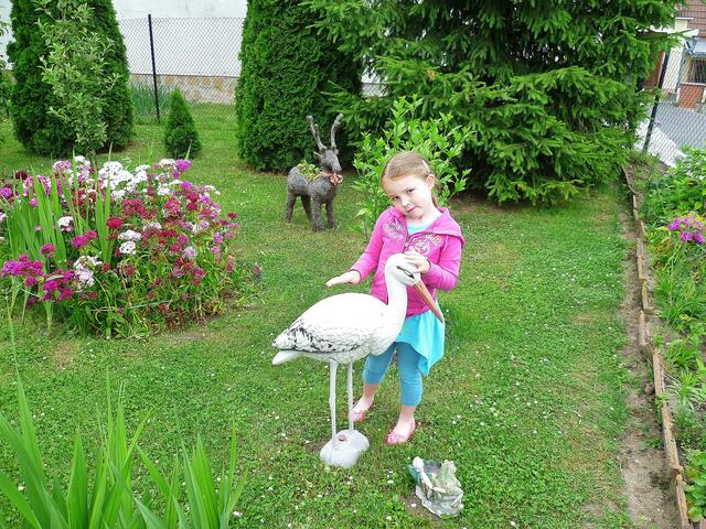 Viviana bei Nachbars Viehzeug - 12.7.2013 !