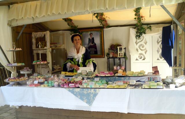 Duftende Seifen und schönen Formen