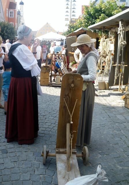 Die Seilerin zeigts uns