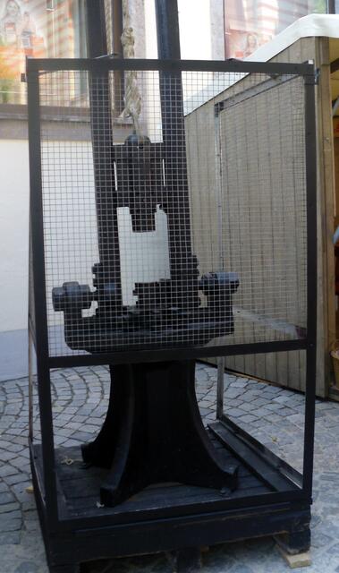 Hier werden Münzen geprägt