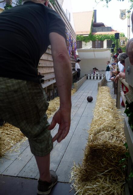 Kegeln wie Anno Dazumal